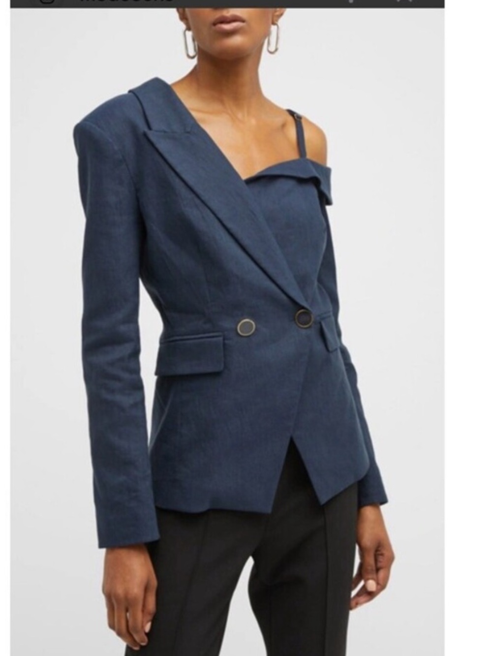 Veronica Beard Mazur Off Shoulder Blazer jacket size 12